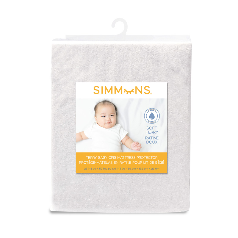 10152 - 1 pk Terry Baby Crib Mattress Protector