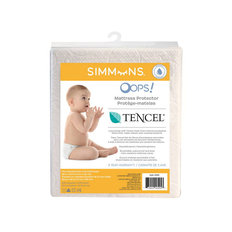 16995 - Tencel Fabric Crib Mattress Protector